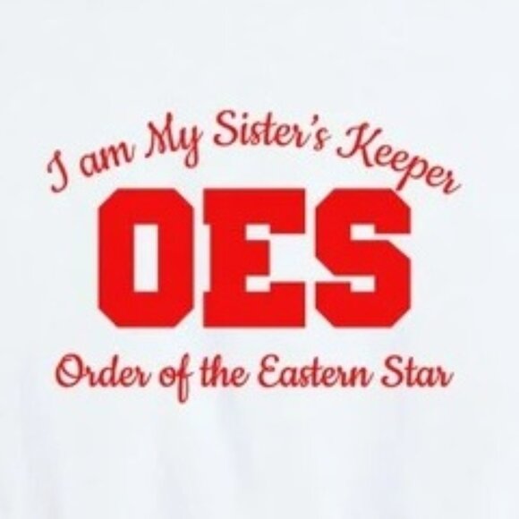 Order Of The Eastern Star Sorority Sisterhood Graphic T-Shirt OES Gift Tee 05 - Picture 2 of 5